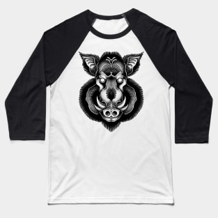 Dark boar Baseball T-Shirt